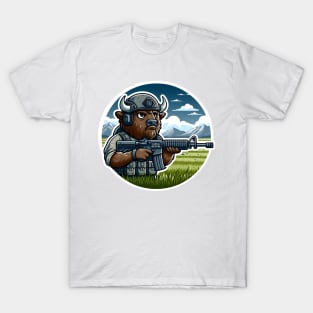 Tactical Bison Buffalo T-Shirt